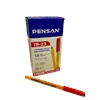 Pensan 1.0 Üçgen Tükenmez Kalem Kırmızı Tr-23