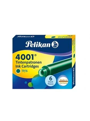 Pelikan Kartuş Koyu Yeşil 6 Lı 4001