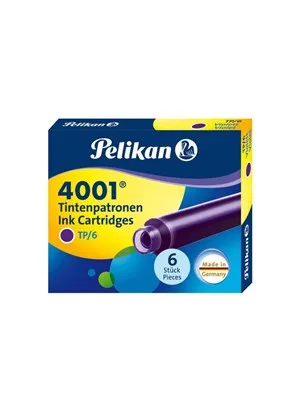 Pelikan Kartuş Turkuaz 6 Lı 4001