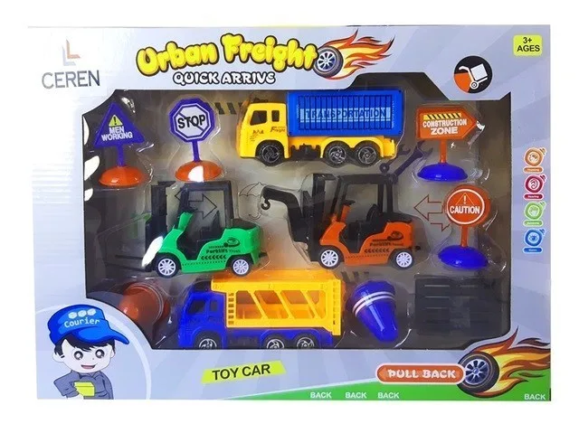 Ctoys Kutulu İş Makinası Seti 225-8879