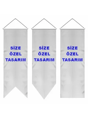 Kale 70x200 Özel Yapım Kırlangıç Flama