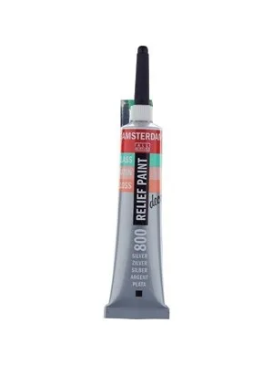 Talens Amsterdam 20 Ml Rölyef Boyası Silver (800) Rt58048000
