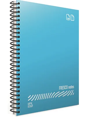 Gıpta Fresco A4 Pp Kapak Spiralli Defter Çizgili 120 Yp 4938