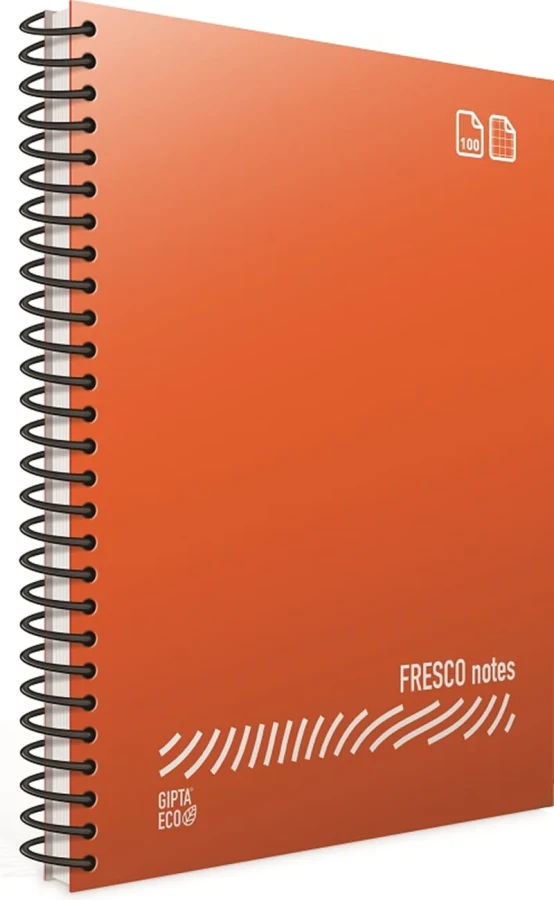 Gıpta Fresco A4 Pp Kapak Spiralli Defter Kareli 120 Yp 4939