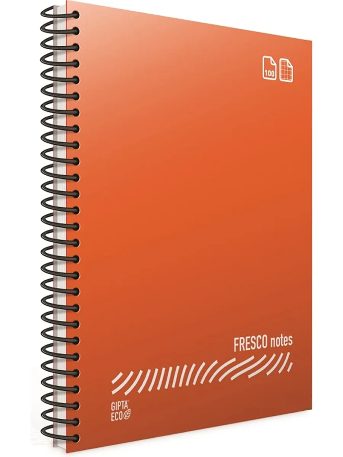 Gıpta Fresco A4 Pp Kapak Spiralli Defter Kareli 120 Yp 4939