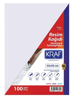 Kraf 35x50 120 Gr Resim Kağıdı 20"li