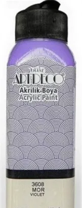 Artdeco 75 Ml Akrilik Boya Mor 3608