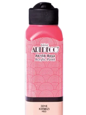 Artdeco 75 Ml Akrilik Boya Kırmızı 3016