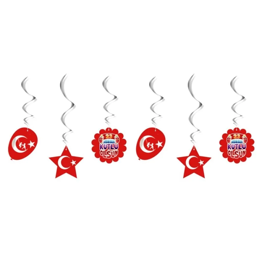 Kikajoy 23 Nisan Kutlu Olsun Sarkıt Süs Sw24
