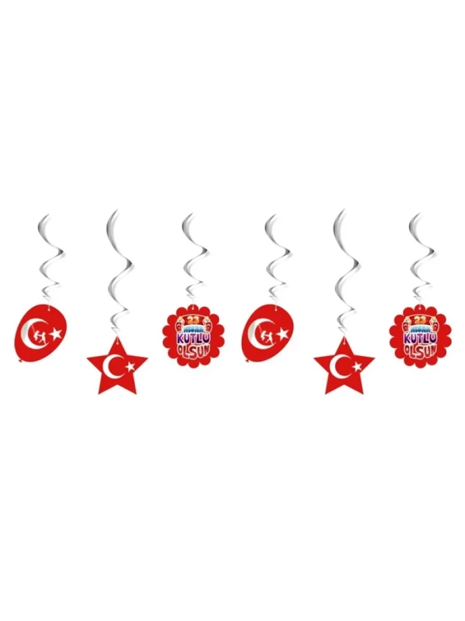 Kikajoy 23 Nisan Kutlu Olsun Sarkıt Süs Sw24