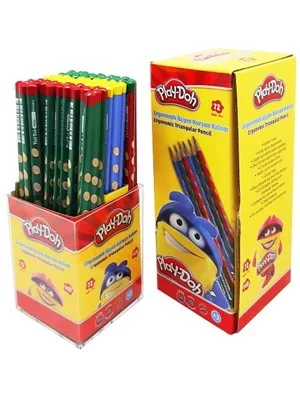 Play-doh Oluklu Üçgen Kırmızı Kalem Play-kk015