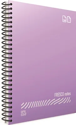 Gıpta Fresco A4 80\1 Çizgili Spiralli Pp Kapak Defter 4899