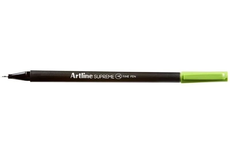 Artline Supreme 0.4 Mm Fine Keçe Uçlu Kalem Yellow Green Epfs-200