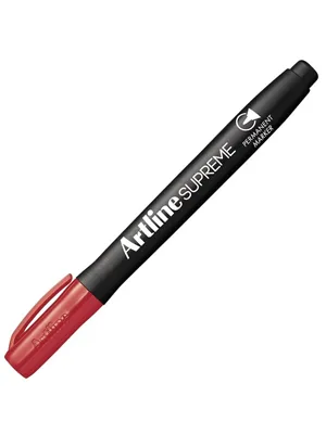 Artline Supreme 1.0 Mm Permanent Kalem Red Rpf-700
