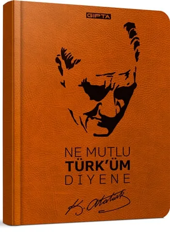 Gıpta Atatürk 9x14 120\1 İp.dikişli Sert Kapak Defter 2600000-2011