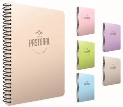 Gıpta Pastoral A4 Pp Kapak Spiralli Defter Kareli 200 Yp 5555