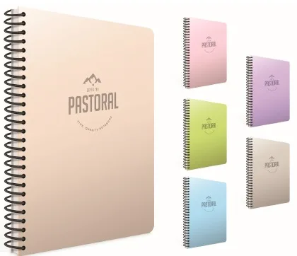 Gıpta Pastoral A4 Pp Kapak Spiralli Defter Kareli 160 Yp 5553