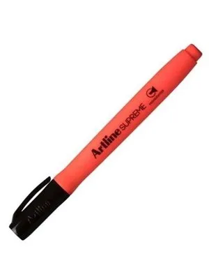 Artline Supreme 4.0 Mm Kesik Uç Fosforlu Kalem Floresan Red Epf-600