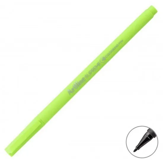 Artline Supreme 0.6 Mm Keçe Uçlu Kalem Yellow Green Epfs-210