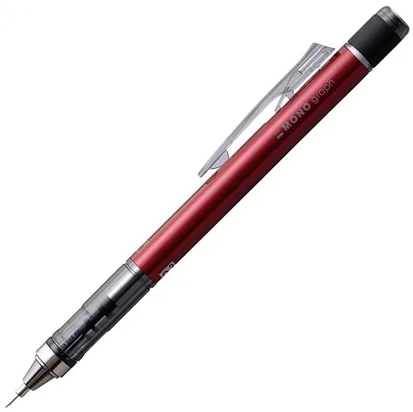Tombow Mono Graph 0.3 Mm Shake Mekanik Versatil Kalem Dark Red Mg31r3