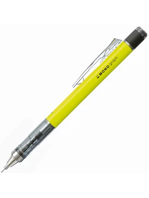 Tombow Mono Graph 0.5 Mm Shake Mekanik Versatil Kalem Neon Yellow Dpa-134c Blisterli