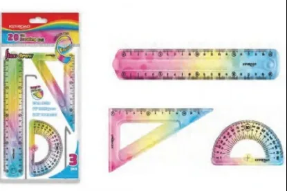 Keyroad Flexıble Renkli Çizim Seti (20 Cm Cetvelli) 362486\kr972278