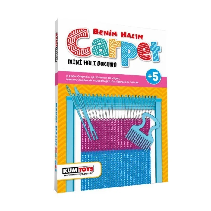 Kumtoys Benim Halım Carpet Mini Halı Dokuma Km5443