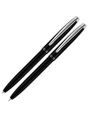 Scrikss 108 Prestige Tükenmez+versatil Kalem Seti Siyah