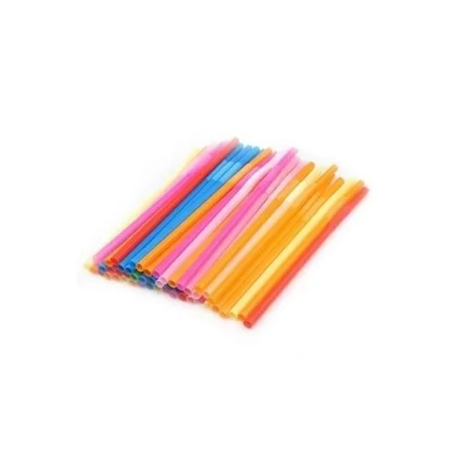 Universal Körüklü Tekli Ambalajlı Renkli Pipet 100"lü