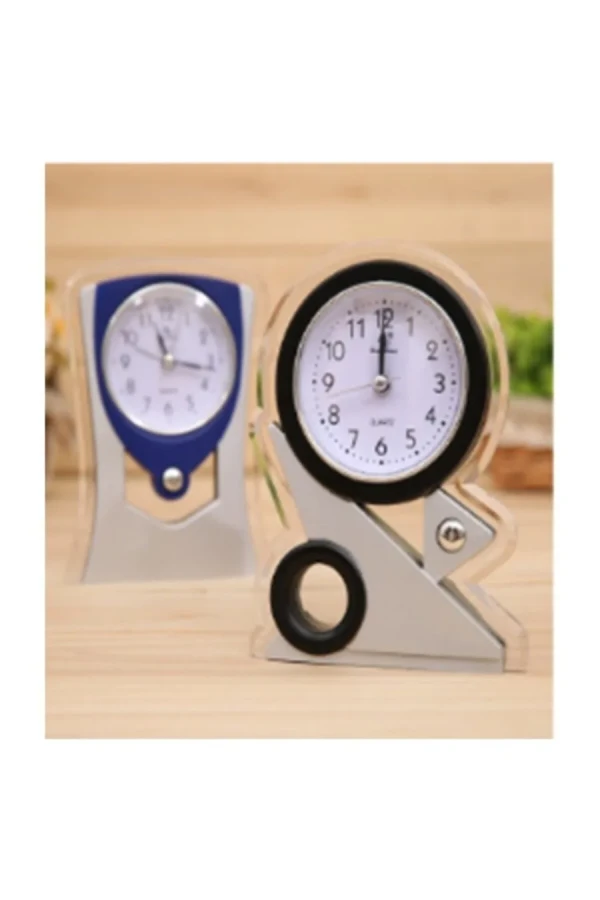 Elba Kh-02 Alarmlı Analog Karışık Renkli Masa Saati