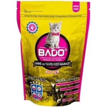 Bado 400 Gr Tavuklu Yavru ve Anne Kedi Maması Kuru
