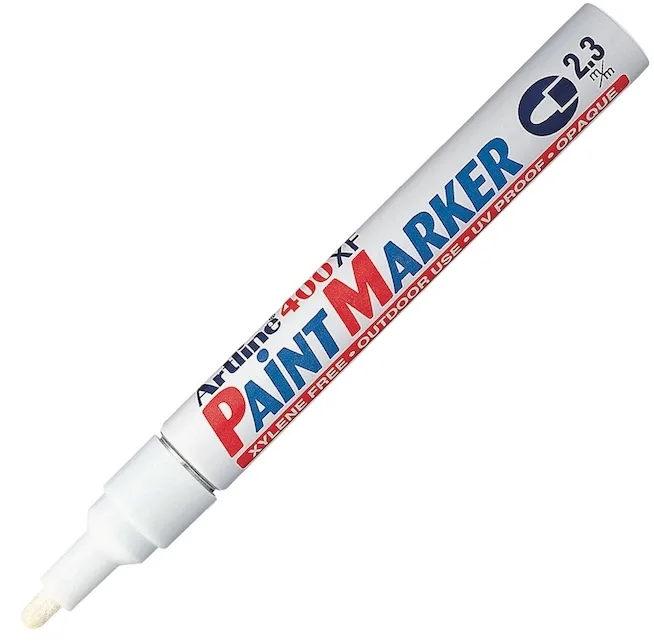 Artline 400xf 2.3 Mm Paint Marker Çok Amaçllı Boyama Markörü Beyaz