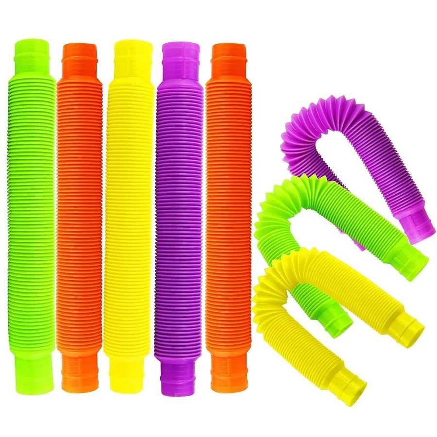 Elif Pop Tubes Renkli Plastik Boru
