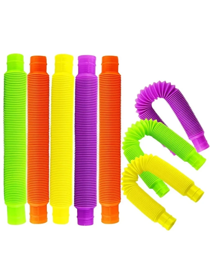 Elif Pop Tubes Renkli Plastik Boru