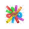 Elif Pop Tubes Renkli Plastik Boru