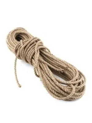Elif 5 Mm Jüt İp (kendir İpi) Naturel 6mt +\