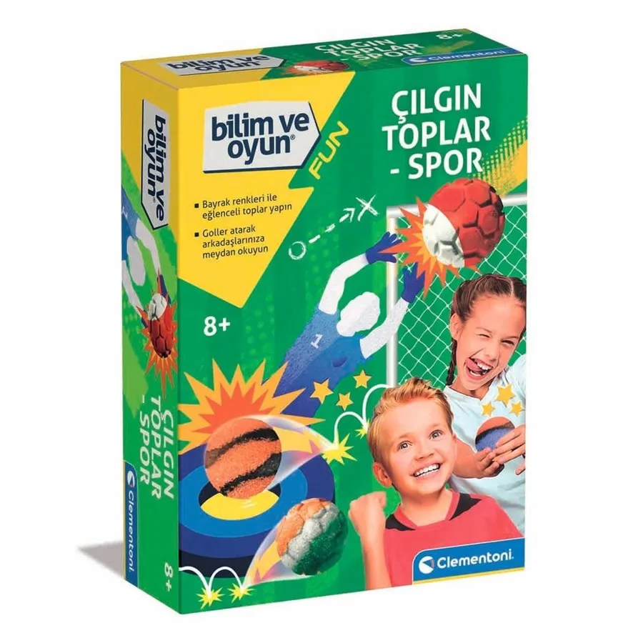 Clementoni Bilim ve Oyun Çılgın Toplar - Spor 64323
