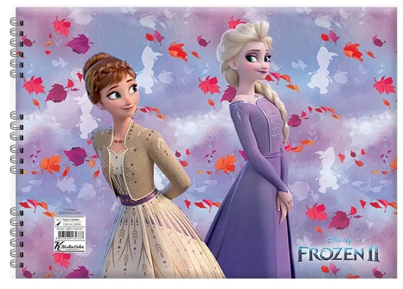 Keskin Color Frozen Iı 17x25 Cm Spiralli Resim Defteri 15 Yp 300115-92