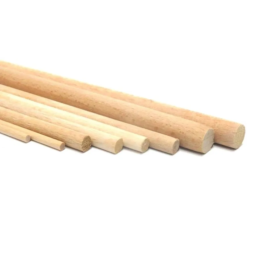 Odak Hobi 10 Mmx10 Cm Yuvarlak Çıta 15"li