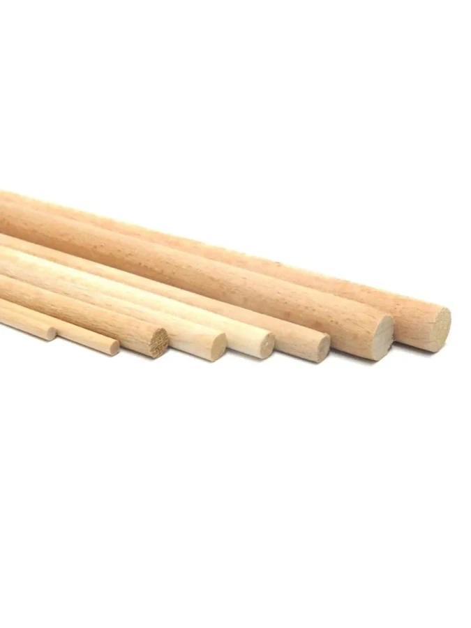 Odak Hobi 10 Mmx10 Cm Yuvarlak Çıta 15"li