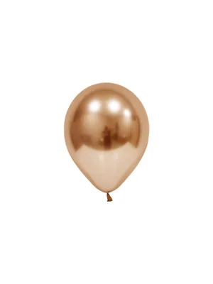 Balonevi 12" Krom Balon 50"li Bakır