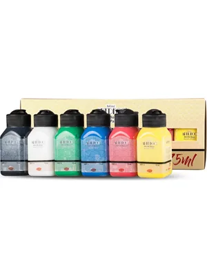 Artdeco 75 Ml X 6 Renk Akrilik Boya Temel Renkler Lv-y-070ı-as1