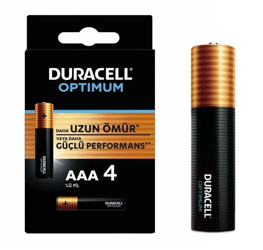 Duracell Optimum Aaa 1.5v Alkalin Pil 4"lü