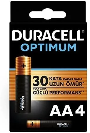 Duracell Optimum Aa 1.5v Alkalin Pil 4"lü