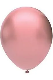 Balonevi 12" Metalik Balon 100"lü Rose Gold