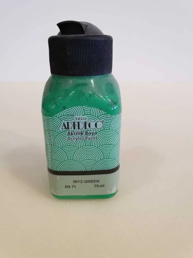 Artdeco 75 Ml Akrilik Boya Yeşil 3612