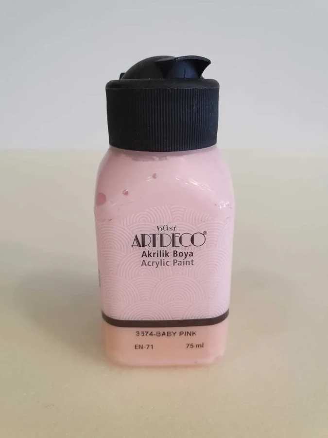 Artdeco 75 Ml Akrilik Boya Bebek Pembe 3674
