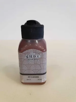 Artdeco 75 Ml Akrilik Boya Kahverengi 3615