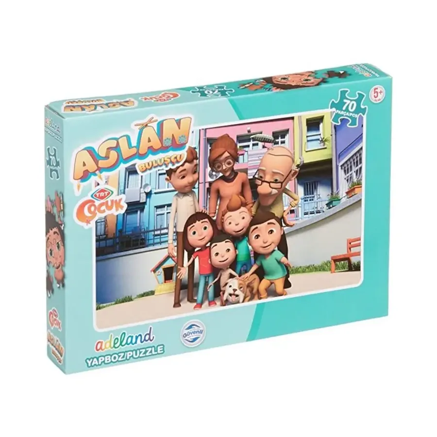 Adel Trt Çocuk Aslan Buluşçu 70 Parça Puzzle 2013000521000