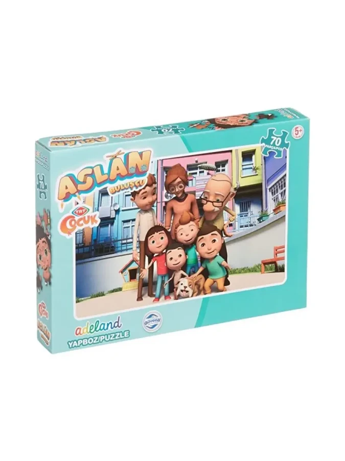 Adel Trt Çocuk Aslan Buluşçu 70 Parça Puzzle 2013000521000